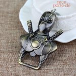 Porte-clé acier DeadPool, indispensable pour les fans