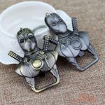 Porte-clé DeadPool en acier, un gadget utile et stylé