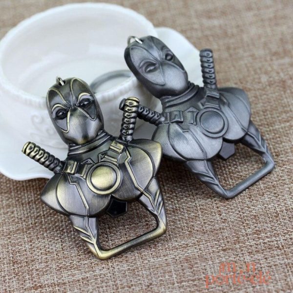 Porte-clé DeadPool en acier, un gadget utile et stylé