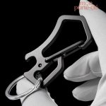Porte-Clé Décapsuleur moderne en acier inox