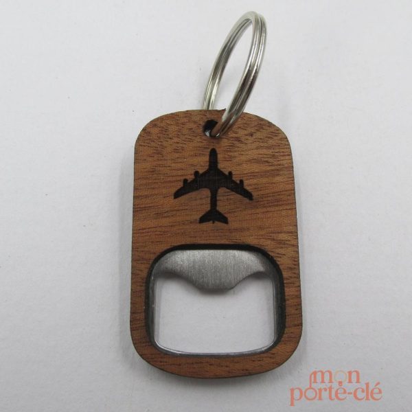 Porte-clé fonctionnel et esthétique en bois