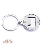 Décapsuleur porte-clé en acier design capsule