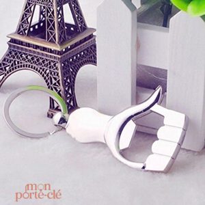 Porte-clé en acier, idéal pour les amateurs de boissons