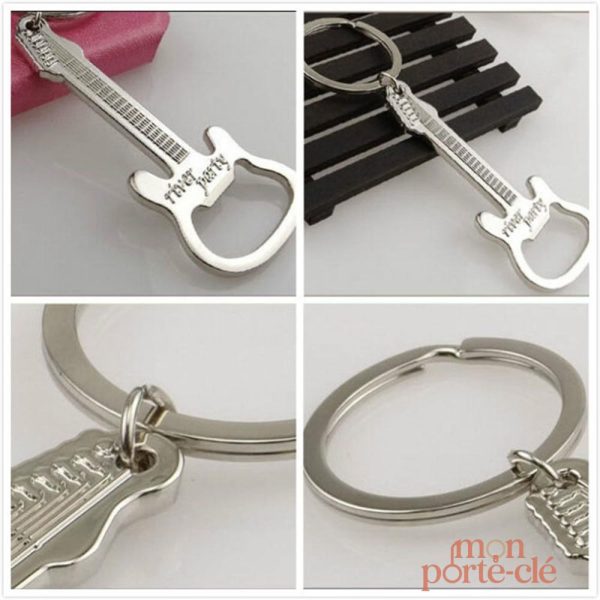 Décapsuleur en métal, indispensable pour les fans de musique