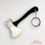 Porte-clé décapsuleur La Hache en acier