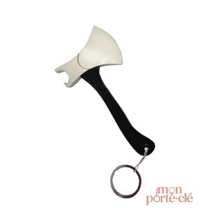 Décapsuleur en forme de hache, porte-clé pratique
