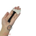 Accessoire de poche, porte-clé en acier hache