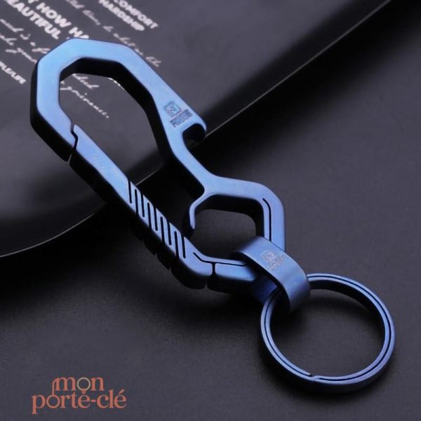 Porte-clé décapsuleur robuste et élégant