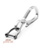 Design moderne de porte-clé décapsuleur en titane