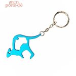Porte-clé décapsuleur Kangourou en aluminium