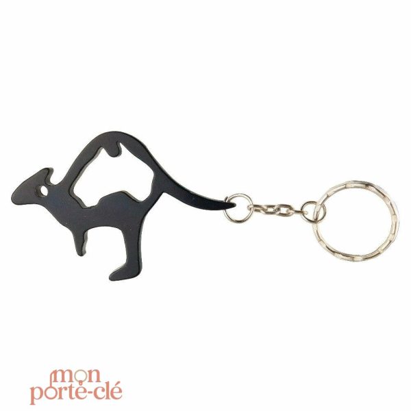 Accessoire porte-clé Kangourou pour ouvrir les bouteilles