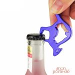 Outil multifonction : porte-clé et décapsuleur Kangourou