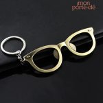 Porte-Clé Décapsuleur en Acier Les Lunettes