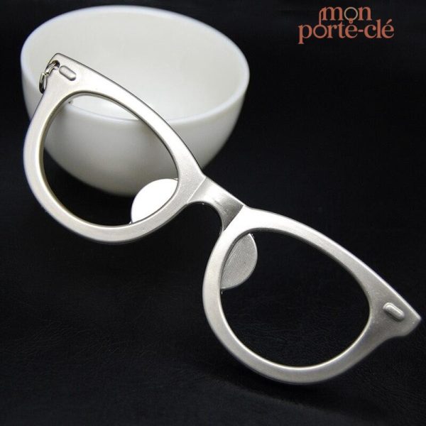 Porte-Clé en acier avec fonction décapsuleur