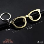 Porte-Clé stylé en acier avec décapsuleur