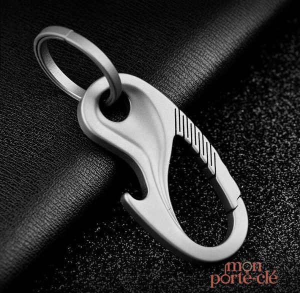 Porte-Clé Décapsuleur Luxe Titanium