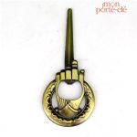 Porte-clé décapsuleur La Main du Roi en acier