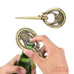 Porte-clé en acier, allie fonctionnalité et style