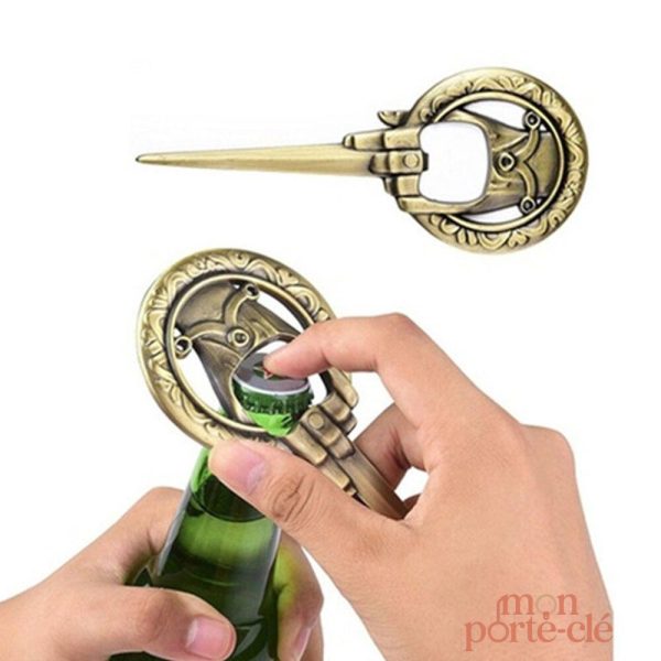 Porte-clé en acier, allie fonctionnalité et style