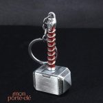 Porte-Clé Décapsuleur Marteau de Thor en acier