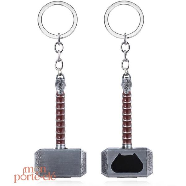 Porte-clé en forme de marteau de Thor