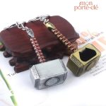 Porte-clé en acier au design unique