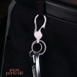 Porte-Clé en métal Titane, un essentiel pour vos clés
