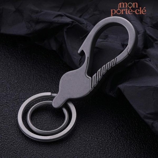 Porte-Clé multifonction en Titane, élégant et utile