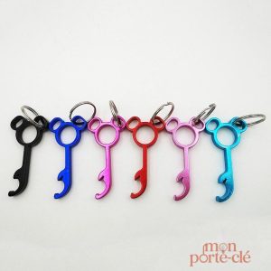 Porte-clé Mickey Mouse, accessoire pratique et fun
