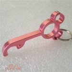 Porte-clé design Mickey Mouse, aluminium léger