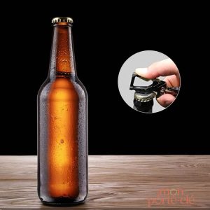 Porte-clé robuste avec fonction décapsuleur intégré