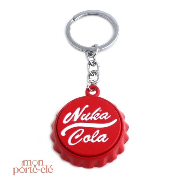 Porte-Clé Décapsuleur Nuka Cola en acier