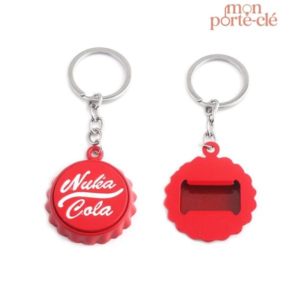 Accessoire Nuka Cola : porte-clé et décapsuleur combiné