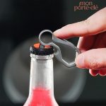 Porte-clé décapsuleur titanium, un must-have quotidien