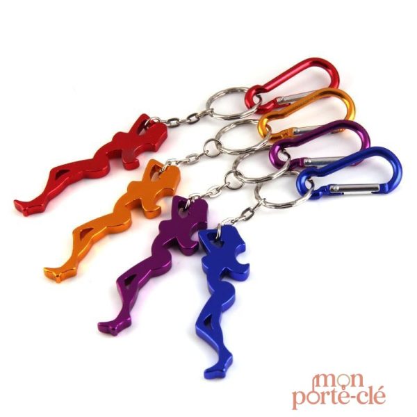 Porte-clé décoratif et fonctionnel en aluminium