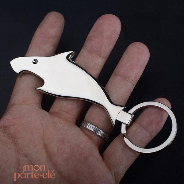 Porte-Clé Décapsuleur en forme de requin