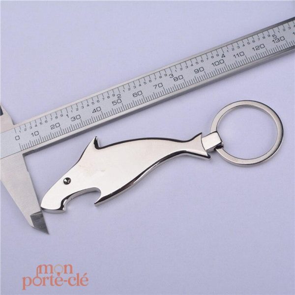 Design original : Porte-Clé Décapsuleur en acier