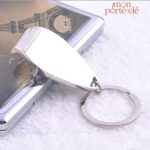 Porte-clé fonctionnel en acier, idéal pour les bouteilles