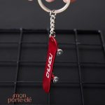 Porte-clé unique en aluminium avec fonction décapsuleur