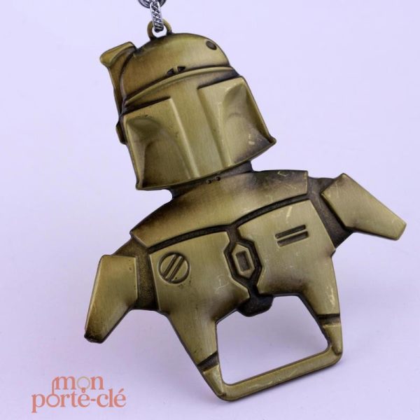 Porte-clé Boba Fett, accessoire Star Wars pratique