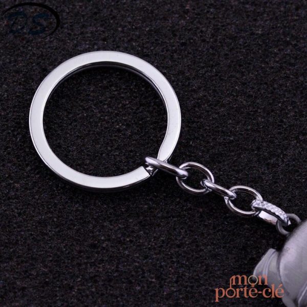 Porte-clé unique Star Wars en acier, Boba Fett