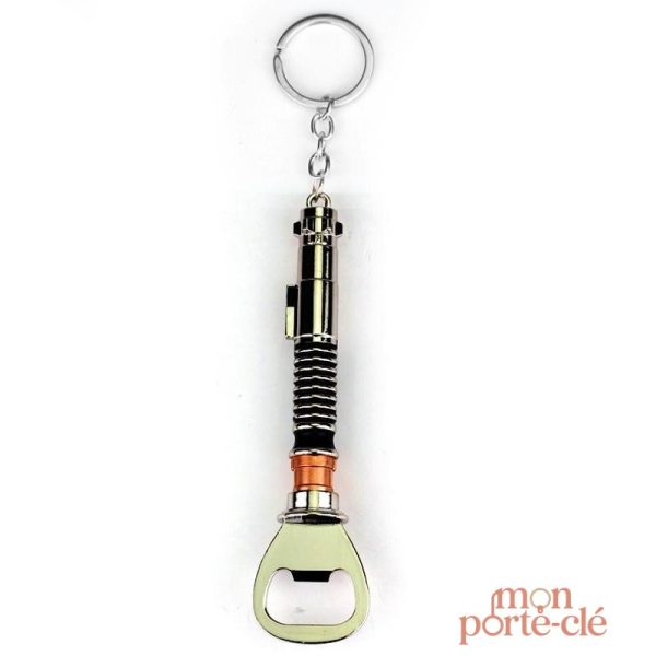 Porte-Clé Décapsuleur - Le Sabre Laser en acier