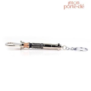 Décapsuleur porte-clé design Sabre Laser en acier