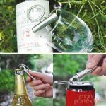 Accessoire en acier pour ouvrir vos bouteilles facilement