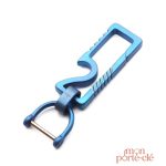 Porte-Clé titane pratique pour ouvrir des bouteilles