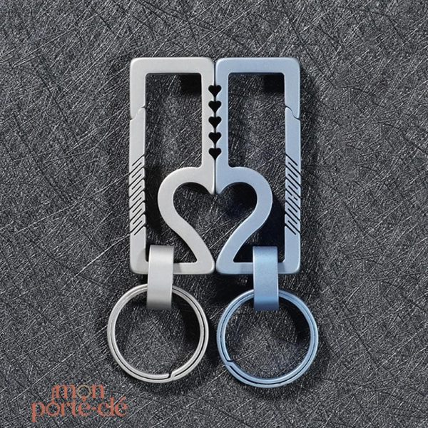 Porte-Clé Décapsuleur léger et résistant en titane