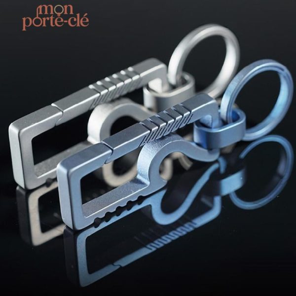 Porte-Clé Décapsuleur titane, idéal pour les sorties