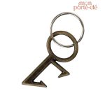 Porte-Clé Décapsuleur Vintage en Acier