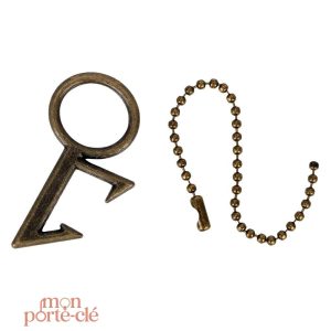 Accessoire vintage en acier pour ouvrir vos bouteilles