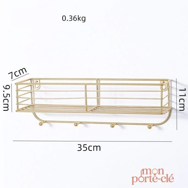 Porte-Clé mural élégant pour organiser vos clés